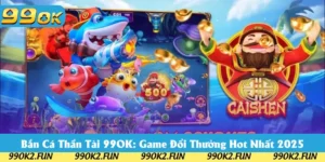 Bắn Cá Thần Tài 99OK: Game Đổi Thưởng Hot Nhất 2025