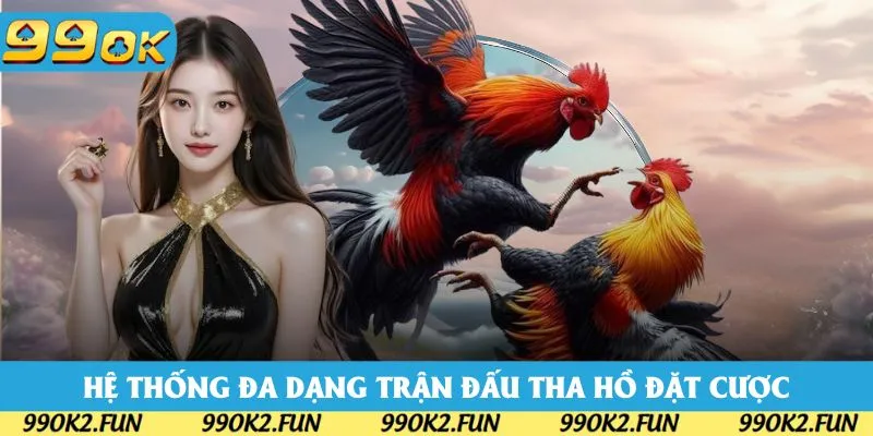 Hệ thống đa dạng trận đấu tha hồ đặt cược Hệ thống đa dạng trận đấu tha hồ đặt cược