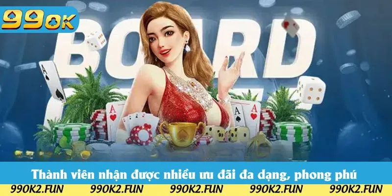 Thành viên nhận được nhiều ưu đãi đa dạng, phong phú Thành viên nhận được nhiều ưu đãi đa dạng, phong phú