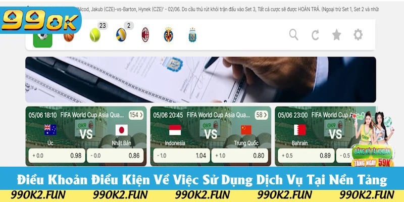 Điều khoản điều kiện sử dụng tại đơn vị Điều khoản điều kiện sử dụng tại đơn vị