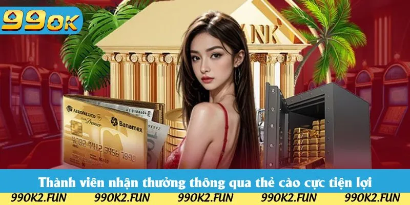 Thành viên nhận thưởng thông qua thẻ cào cực tiện lợi Thành viên nhận thưởng thông qua thẻ cào cực tiện lợi